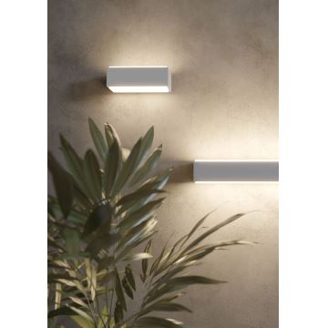 Redo 90400 - LED Outdoor wall light DASH LED/9W/230V 4000K IP65 white