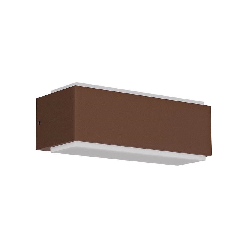 Redo 90404 - LED Outdoor wall light DASH LED/9W/230V 4000K IP65 brown