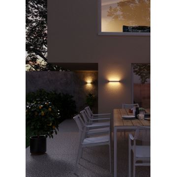 Redo 90404 - LED Outdoor wall light DASH LED/9W/230V 4000K IP65 brown