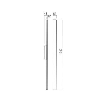 Redo 90430 - LED Outdoor wall light REFLEXA LED/20W/230V 3000K IP54 white