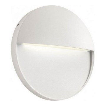 Redo 90476 - LED Outdoor wall light LANDER LED/6W/230V IP54 white