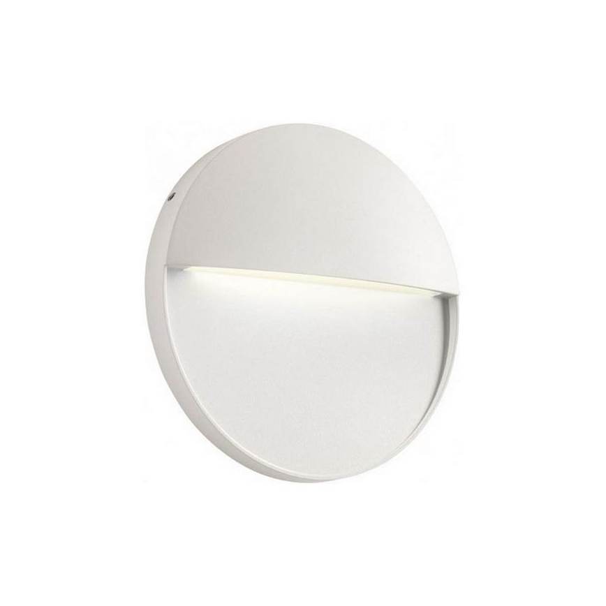 Redo 90476 - LED Outdoor wall light LANDER LED/6W/230V IP54 white