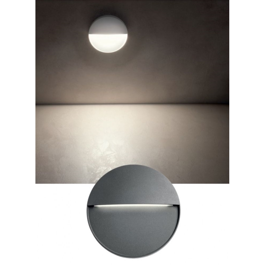 Redo 90477 - LED Outdoor wall light LANDER LED/6W/230V IP54 anthracite