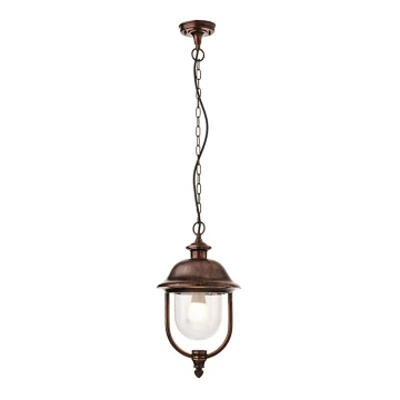 Redo 9279 - Outdoor chandelier on a chain VERONA 1xE27/70W/230V IP44