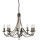 Searchlight - Chandelier on a chain MAYPOLE 8xE14/60W/230V chrome