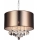 Searchlight - Chandelier on a string MOTAN 3xE14/40W/230V copper