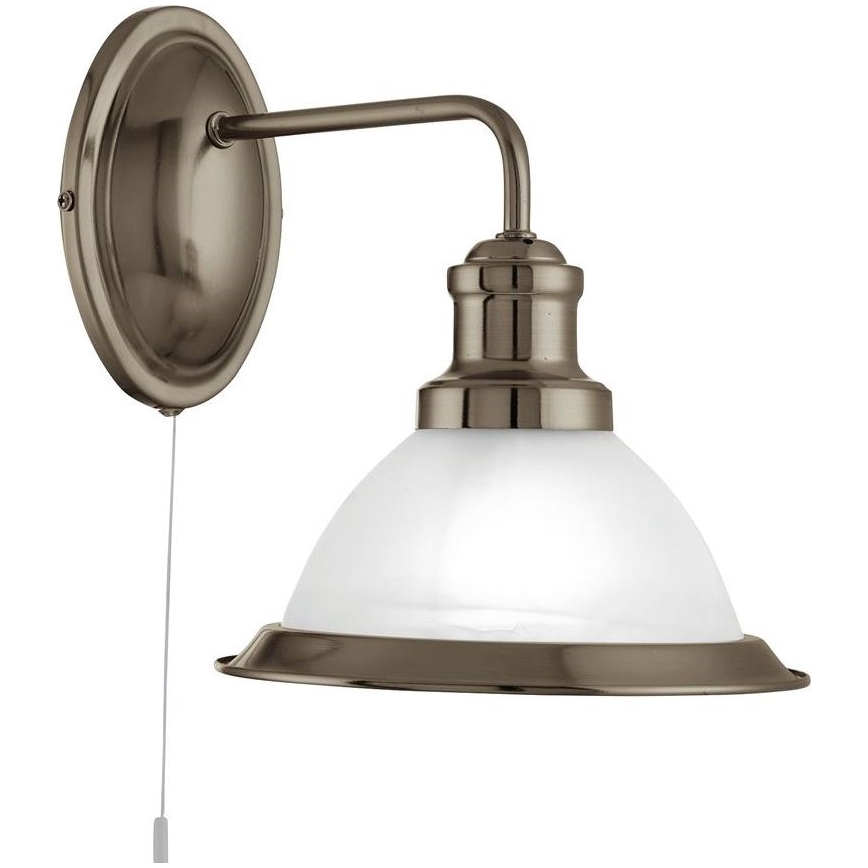 Searchlight - Wall lamp BISTRO 1xE27/60W/230V brass