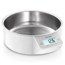 Sencor - Digital kitchen scale 2xAAA white/chrome