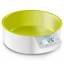 Sencor - Digital kitchen scale 2xAAA white/green