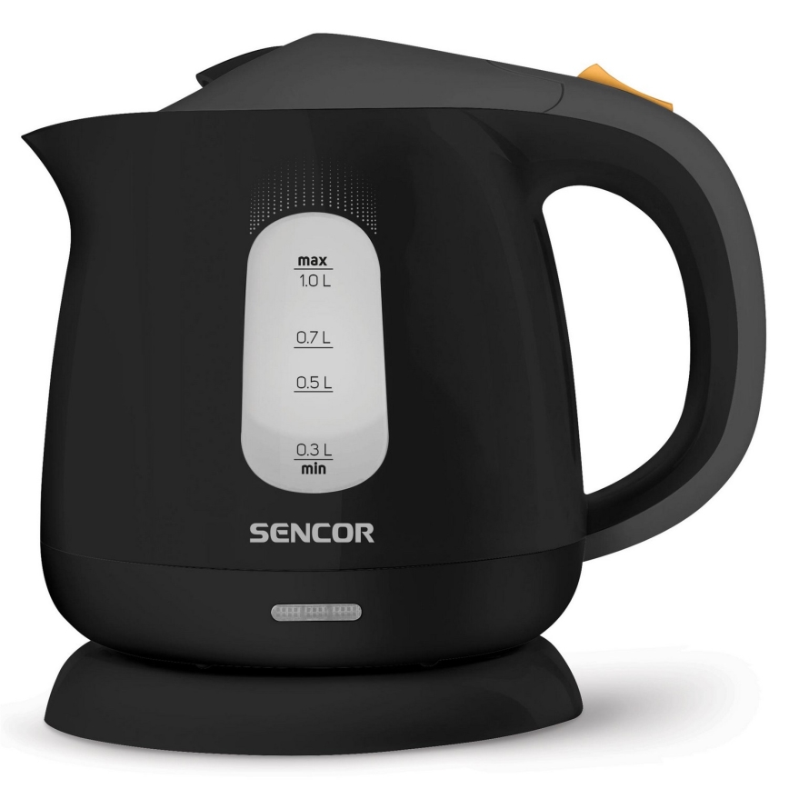 Sencor - Kettle 1 l 1100W/230V black/grey