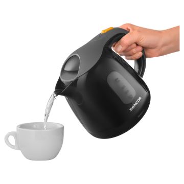 Sencor - Kettle 1 l 1100W/230V black/grey