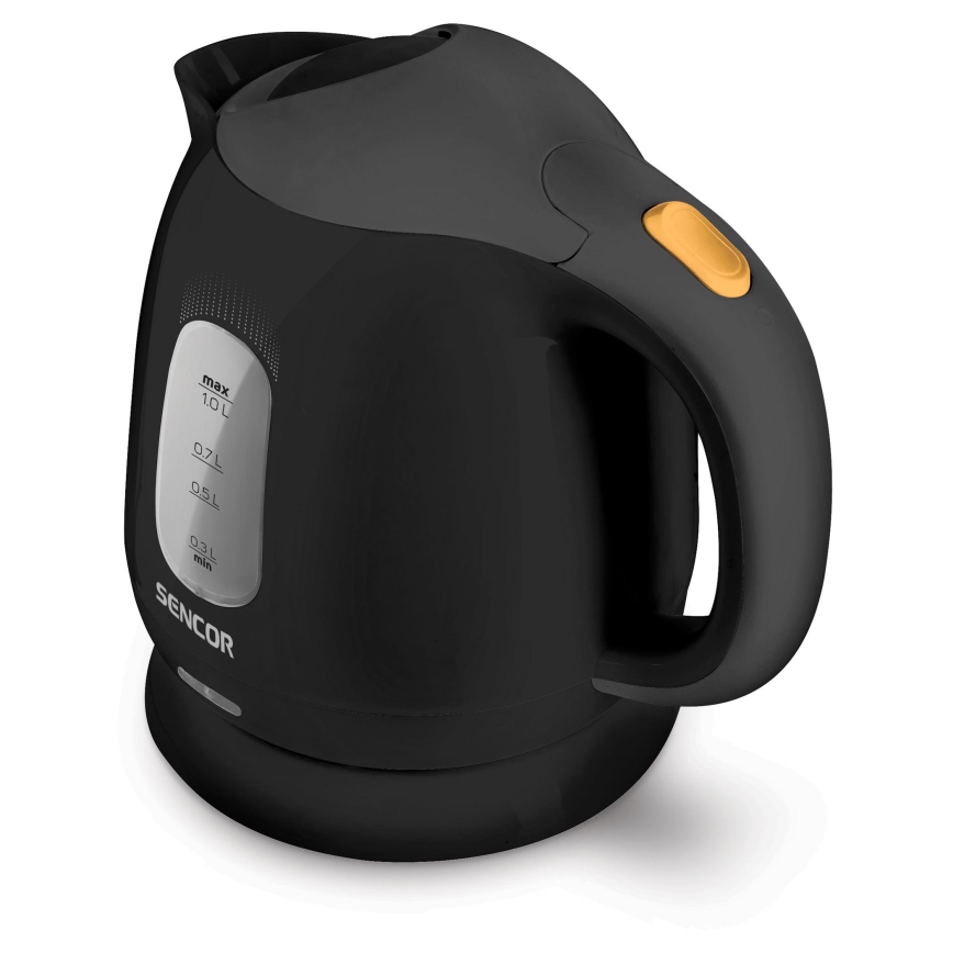 Sencor - Kettle 1 l 1100W/230V black/grey