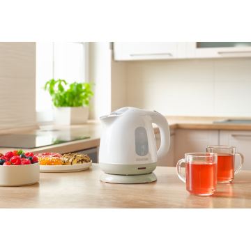 Sencor - Kettle 1 l 1100W/230V white/beige