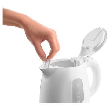 Sencor - Kettle 1 l 1100W/230V white/beige