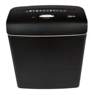 Sencor - Paper shredder A4 volume 7 l 230V black