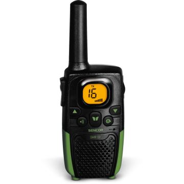 Sencor - SET 2x Walkie-talkie 3xAAA range 7 km