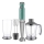 Sencor - Stick blender 4in1 1200W/230V stainless steel/turquoise