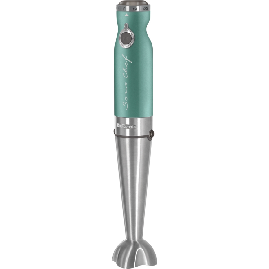 Sencor - Stick blender 4in1 1200W/230V stainless steel/turquoise