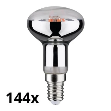 SET 144x LED Floodlight bulb R50 E14/3,8W/230V 2700K