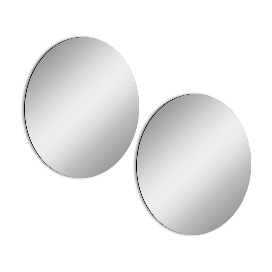 SET 2x Wall mirror ROUND d. 20 cm