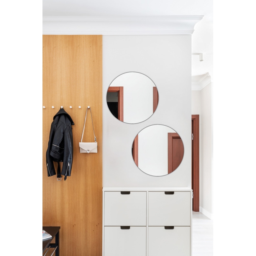 SET 2x Wall mirror ROUND d. 20 cm