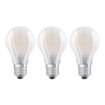 SET 3x LED Bulb E27/7W/230V 2700K