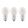 SET 3x LED Bulb E27/7W/230V 2700K