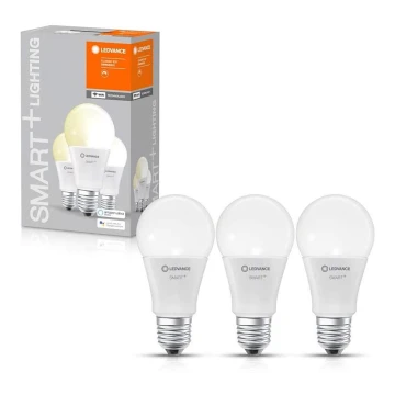 SET 3x LED Dimming bulb SMART+ E27/9W/230V 2,700K Wi-Fi - Ledvance
