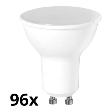 SET 96x LED Bulb GU10/7,5W/230V 4000K