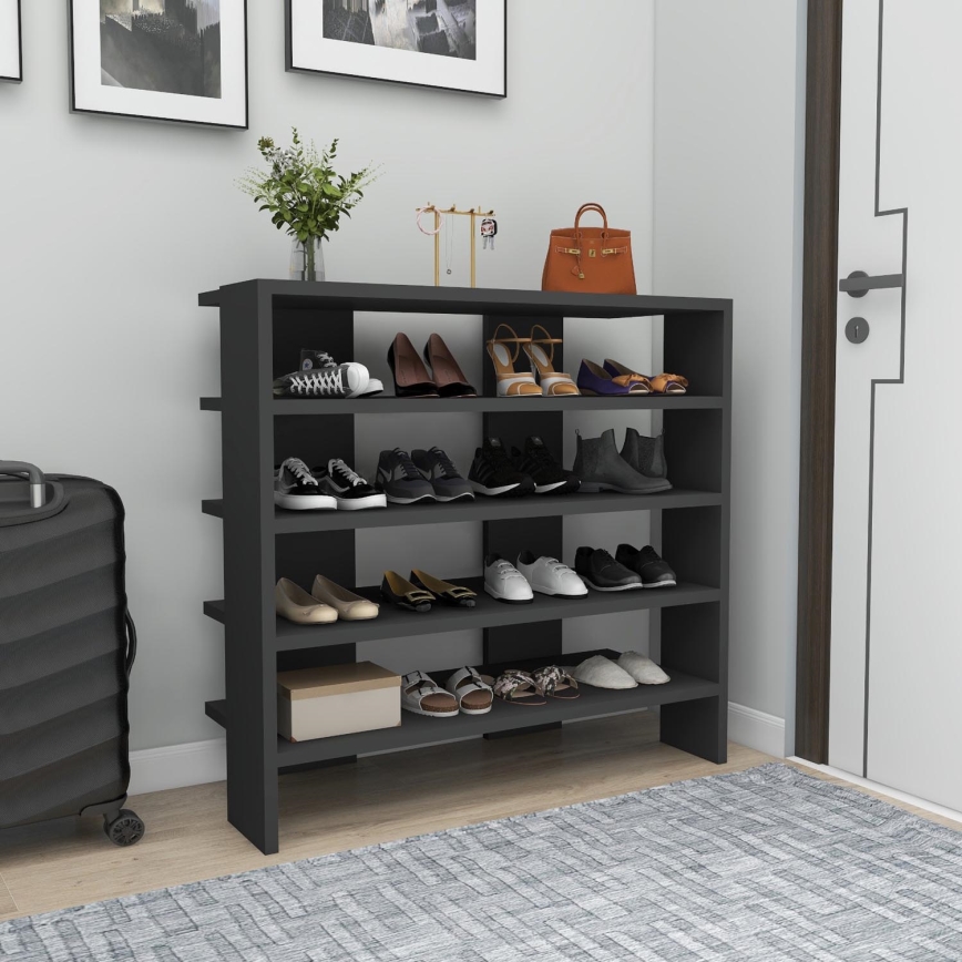 Shoe cabinet SARGEL 72x75,6 cm anthracite