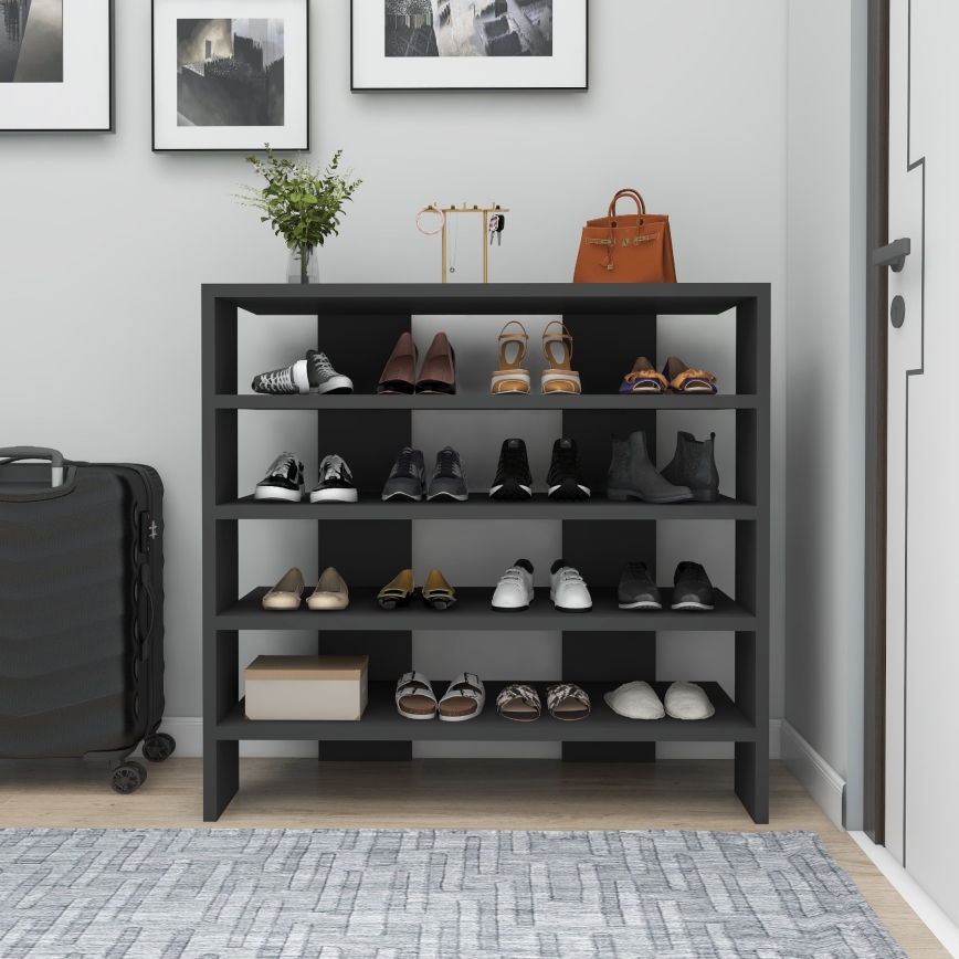 Shoe cabinet SARGEL 72x75,6 cm anthracite