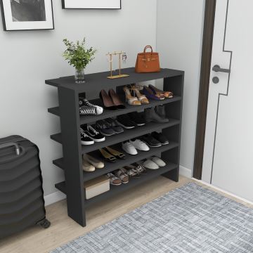 Shoe cabinet SARGEL 72x75,6 cm anthracite