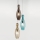 SIRU - Chandelier on a string BIRILLO 3xE14/40W/230V brown/turquoise/beige Venetian glass