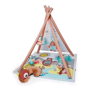 Skip Hop - Children's blanket for playing CAMPING CUBS