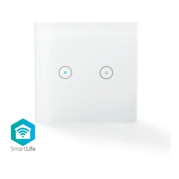 Smart lighting switch 300W/100-240V double