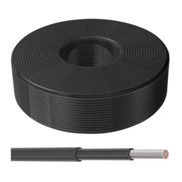 Solar cable 4mm² 1500V 100m IP65 black