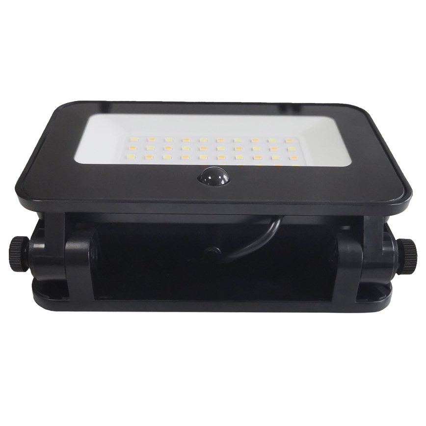 LED Dimmable solar floodlight with motion and dusk sensor LED/6W/2200 mAh 3000/4000/6500K IP65