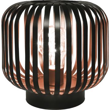 LED Decorative table lamp LED/3xAA black/copper