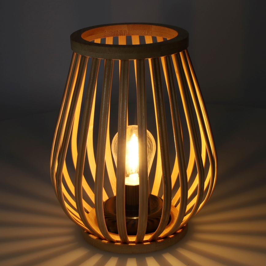 LED Decorative table lamp LED/2xAA bamboo