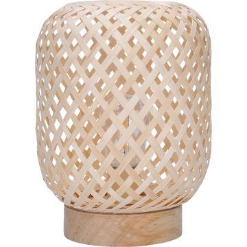 LED Decorative table lamp LED/2xAAA rattan