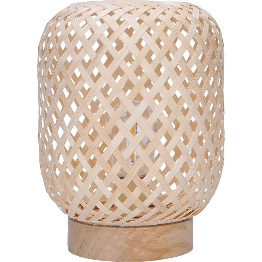 LED Decorative table lamp LED/2xAAA rattan