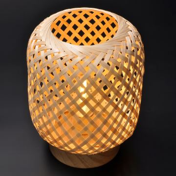 LED Decorative table lamp LED/2xAAA rattan