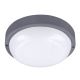 LED Outdoor wall light LED/13W/230V 4000K IP54 grey round
