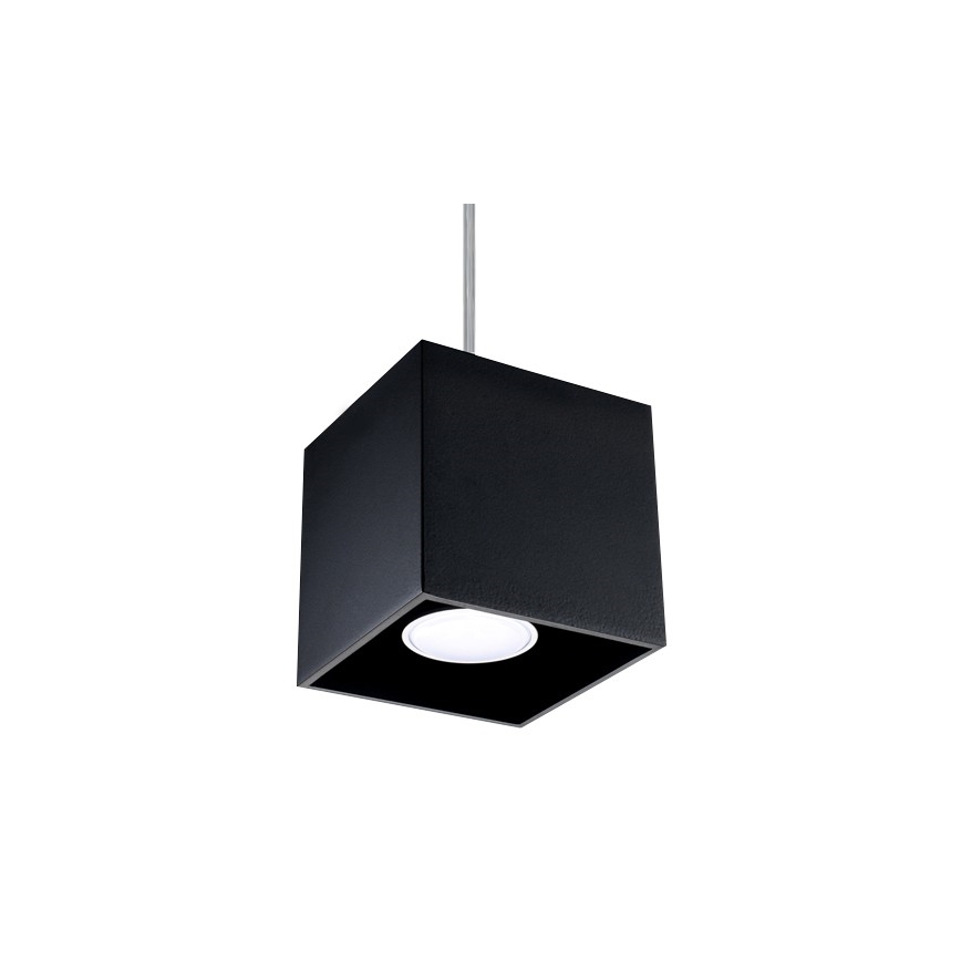 Sollux SL.0060 - Chandelier on a string QUAD 1 1xGU10/40W/230V black