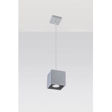 Sollux SL.0061 - Chandelier on a string QUAD 1 1xGU10/40W/230V grey