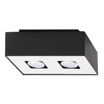 Sollux SL.0071 - Ceiling light MONO 2 2xGU10/40W/230V