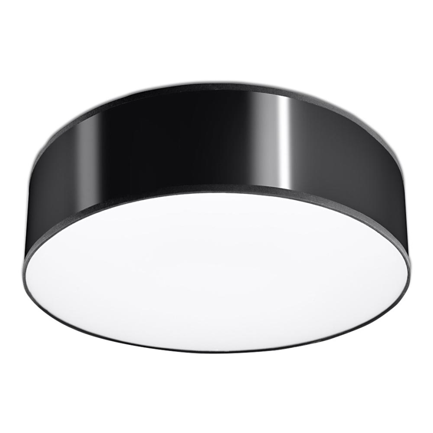 Sollux SL.0121 - Ceiling light ARENA 35 2xE27/60W/230V black