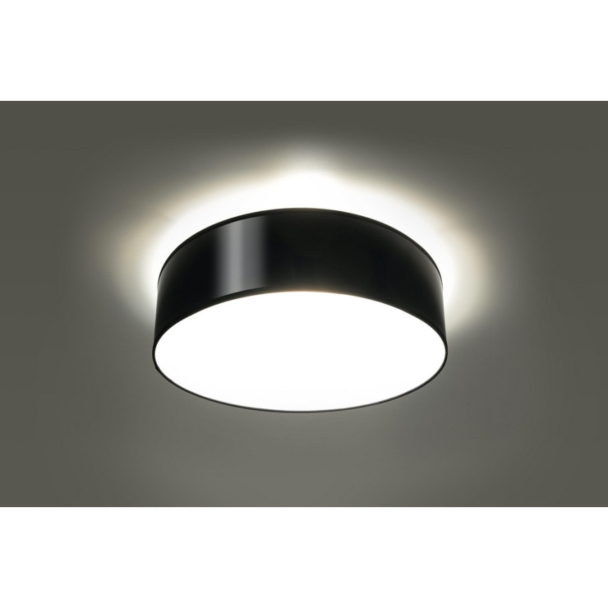 Sollux SL.0121 - Ceiling light ARENA 35 2xE27/60W/230V black