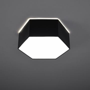 Ceiling light SUNDE 2xE27/60W/230V 11,5 cm black