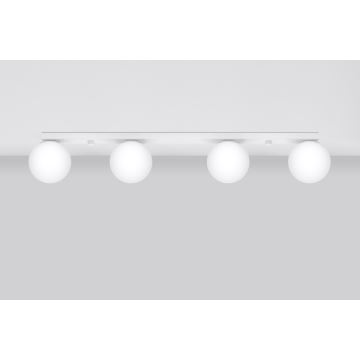 Ceiling light YOLI 4xG9/12W/230V white